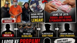 Rp58 Juta Misterius di Kasus Curanmor Mojokerto, Dugaan “Uang 86” Berujung Laporan ke Propam